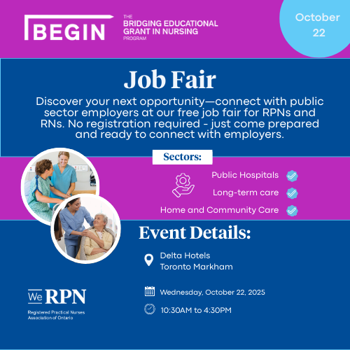 Job Fair for RPNs and RNs